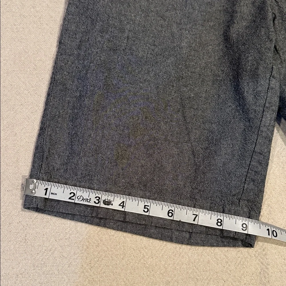 J. Crew Charcoal Flat Front Shorts 30
